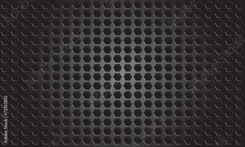 abstract metal background with pattern - vector