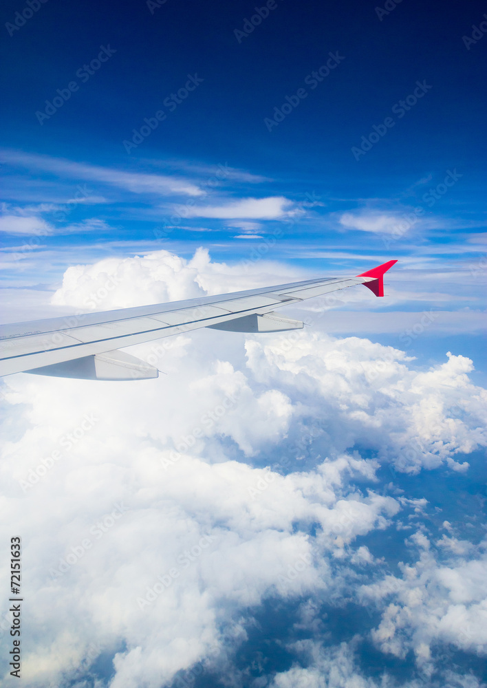 Wing over Lands View from Window Wing over Lands View from Window