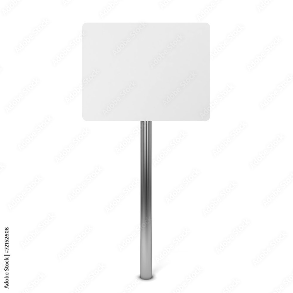 Blank placard Stock Illustration | Adobe Stock