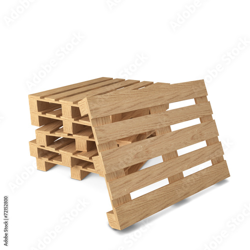 Wooden pallets