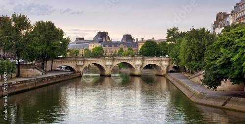 Paris - Seine River and landmarks