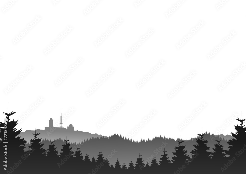 Fototapeta premium Brocken Harz