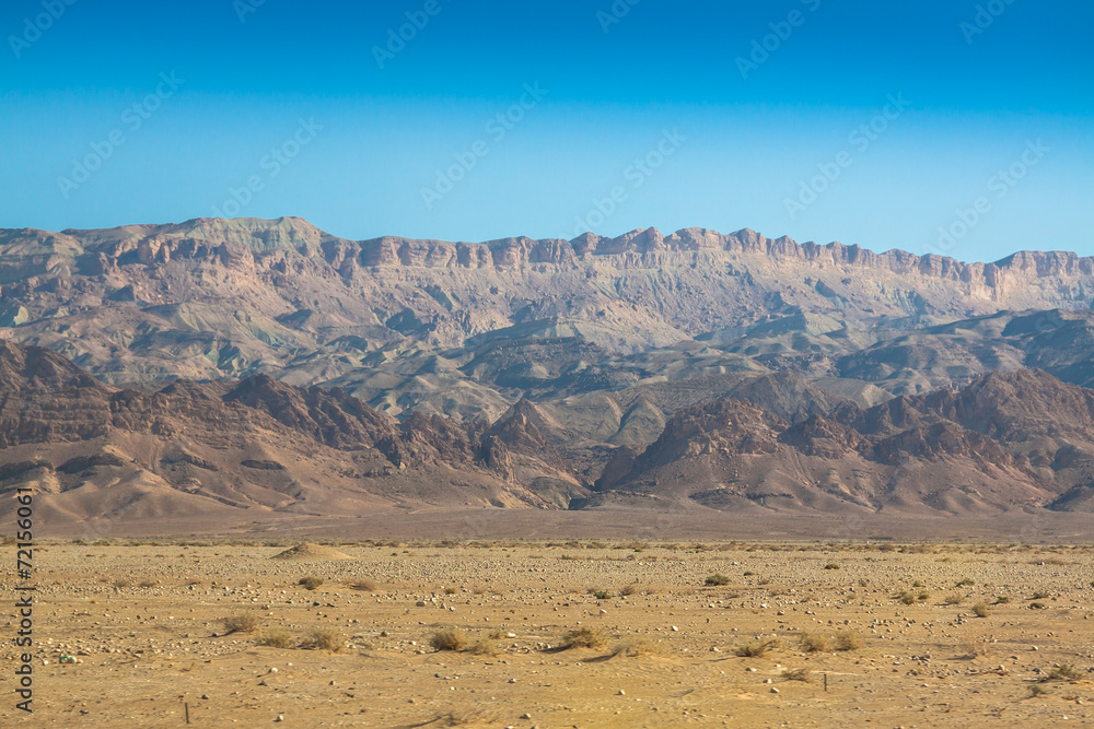 Atlas Mountains, Chebika, border of Sahara, Tunisia Atlas Mountains, Chebika, border of Sahara, Tunisia