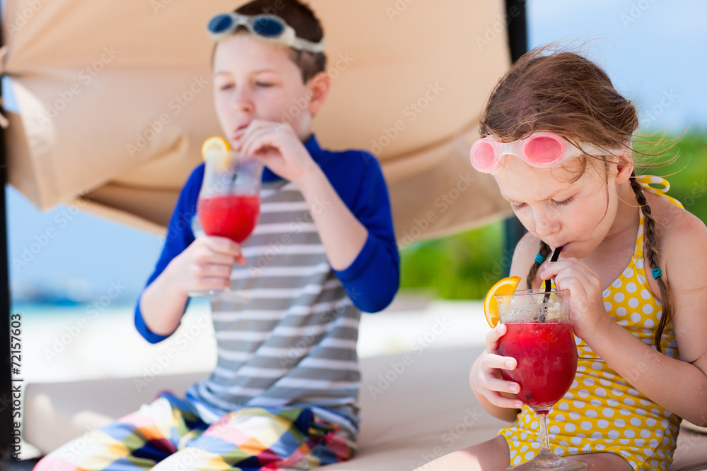 Kids on vacation