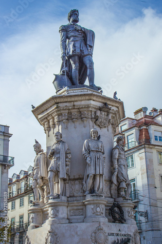 Statue de Luís de Camões Lisboa (Lissabon)