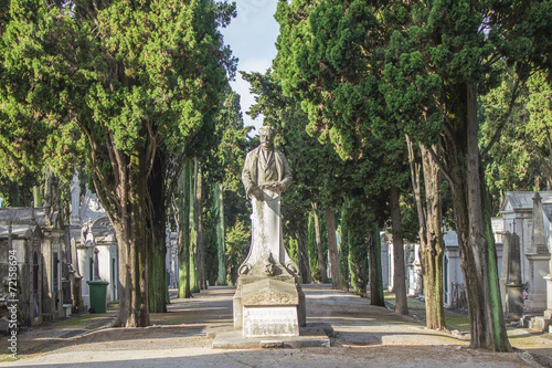 Busto de Pedro Wenceslau de Brito Cemitério dos Prazeres Lisboa © pixs:sell