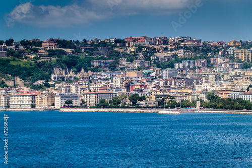 Fototapeta Naklejka Na Ścianę i Meble -  Sea coast in Naples