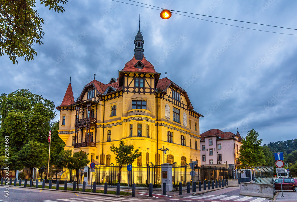 American embassy in Slovenia, Ljubljana American embassy in Slovenia, Ljubljana