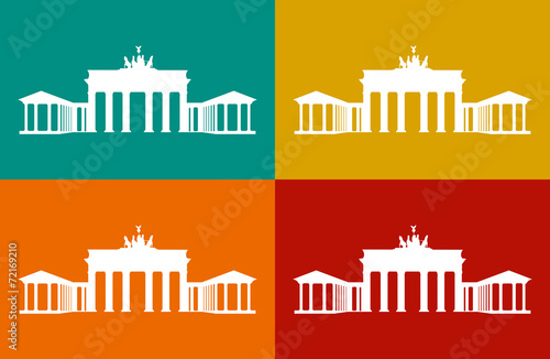 Großes Brandenburger Tor Berlin | Quatro - I / IV