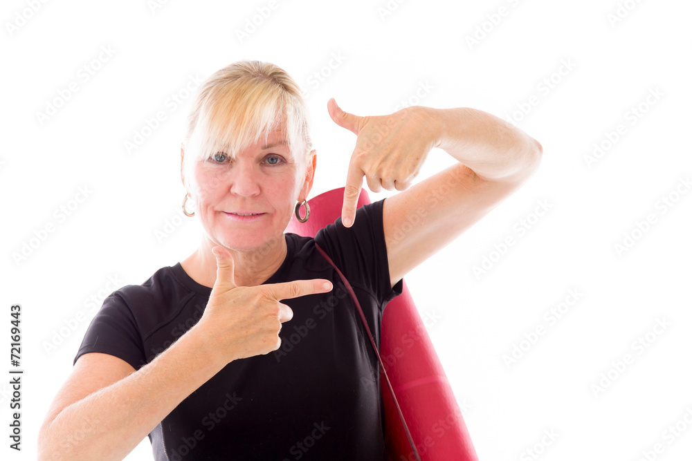 model isolated on plain background hand gesture framing focusing model isolated on plain background hand gesture framing focusing