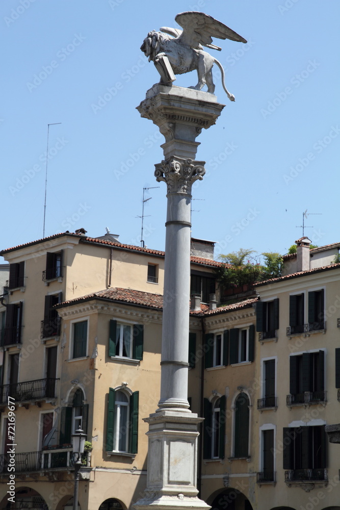 Markus lion,Lion column,  Padova, Veneto, Italy