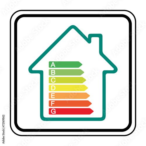 Logo maison énergie.