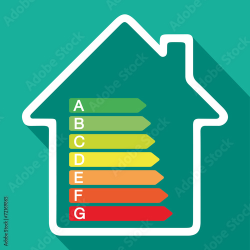 Logo maison énergie.
