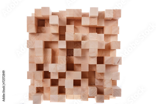 Skyline wooden music diffusor , professional room diffusion pane