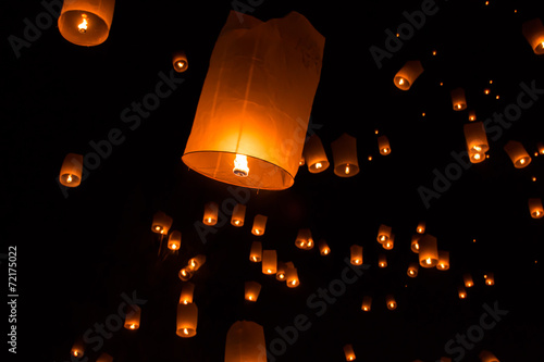 Sky lanterns, Flying Lanterns