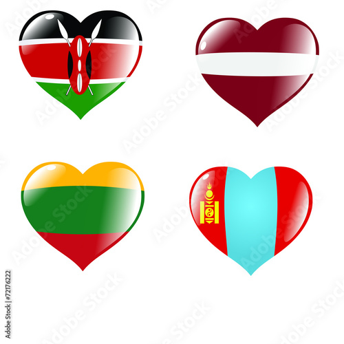set of hearts Free Download set of hearts - GFXLoad