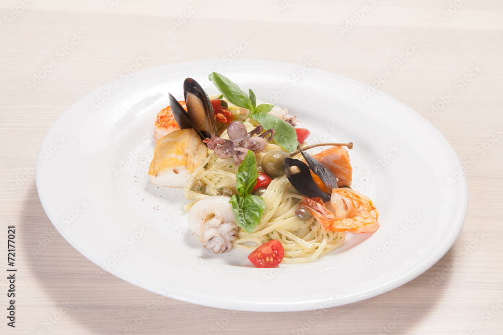 Pasta with sea food Pasta with sea food