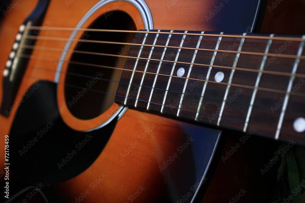 Fototapeta premium Acoustic Guitar