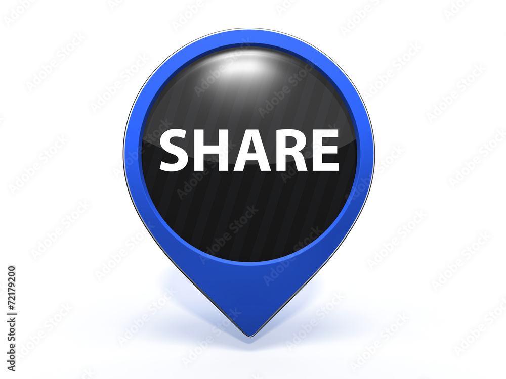 share pointer icon on white background share pointer icon on white background