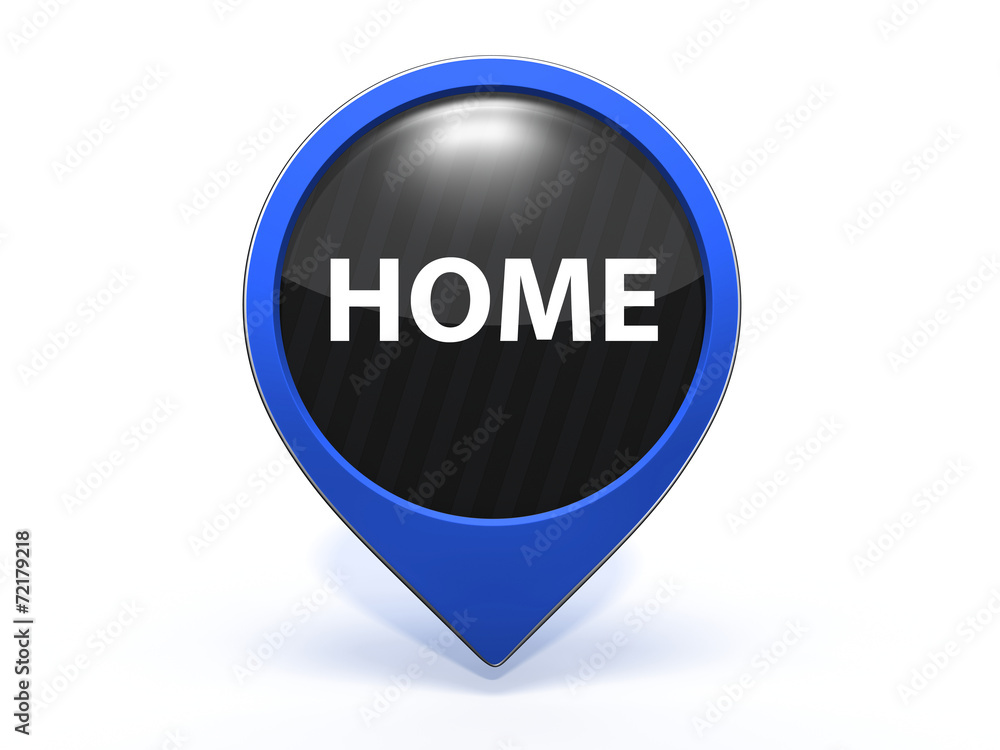 home pointer icon on white background home pointer icon on white background