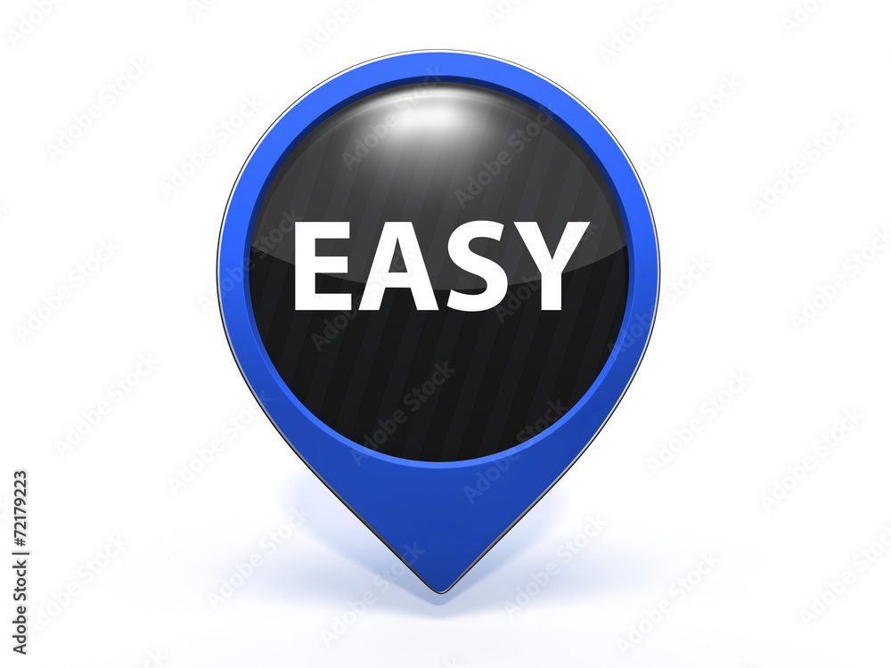 easy pointer icon on white background easy pointer icon on white background