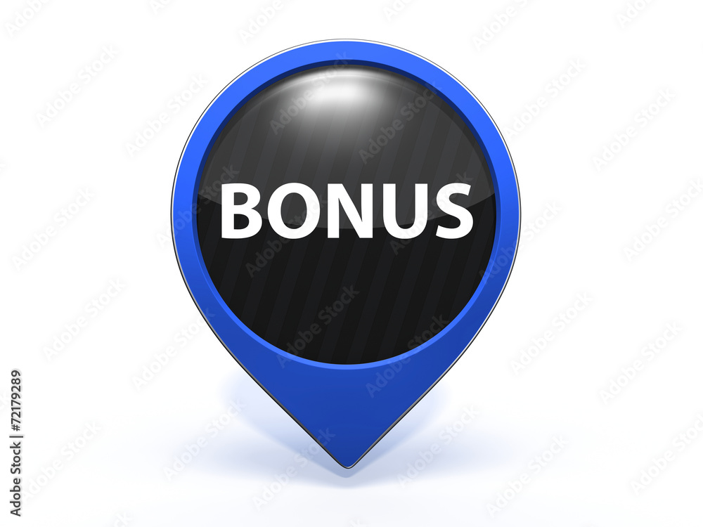 bonus pointer icon on white background bonus pointer icon on white background