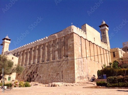 Patriarchs tombs in Hebron, Palestine