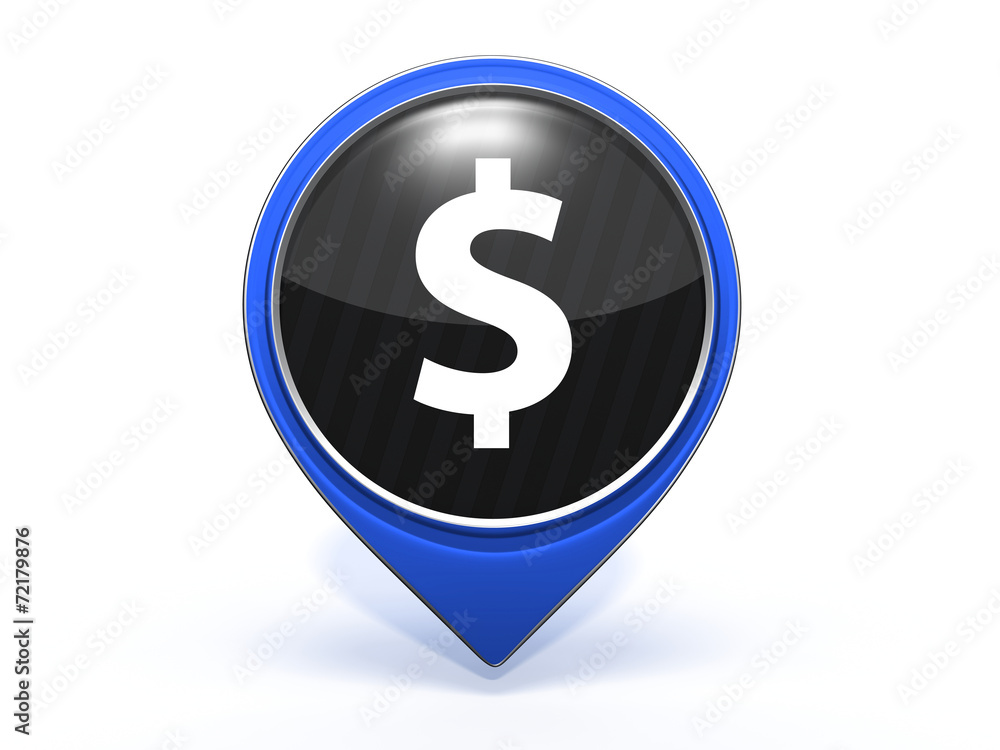 money pointer icon on white background money pointer icon on white background