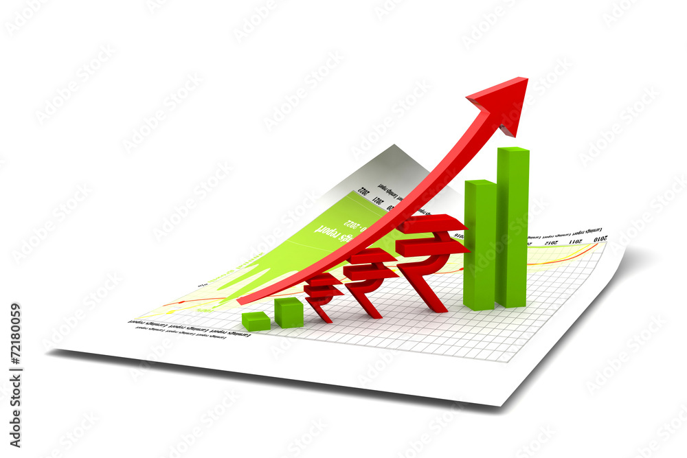 Φωτογραφία Financial growth chart