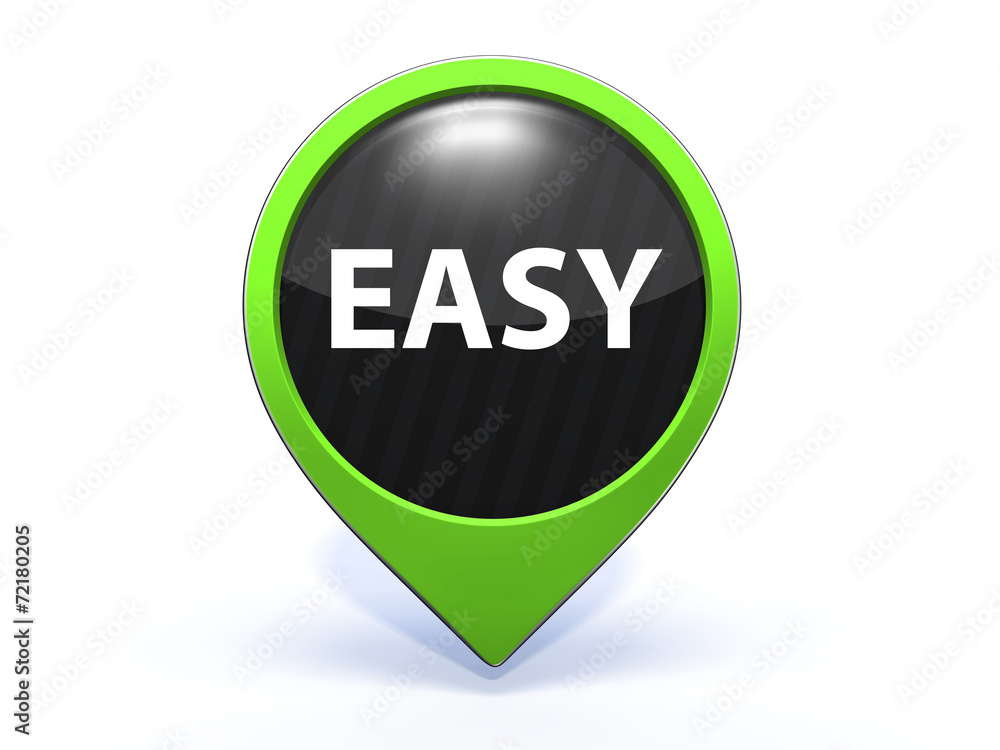 easy pointer icon on white background easy pointer icon on white background