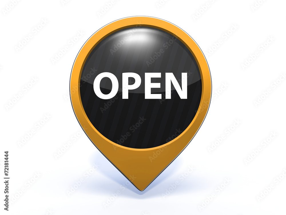 open pointer icon on white background open pointer icon on white background