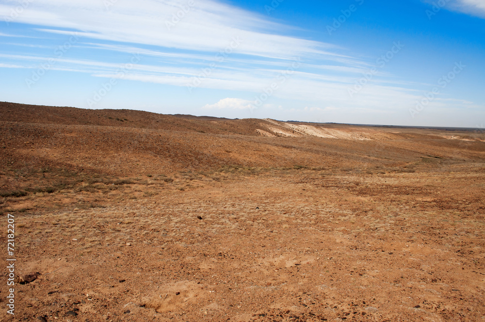 Desert  in Kazakhstan