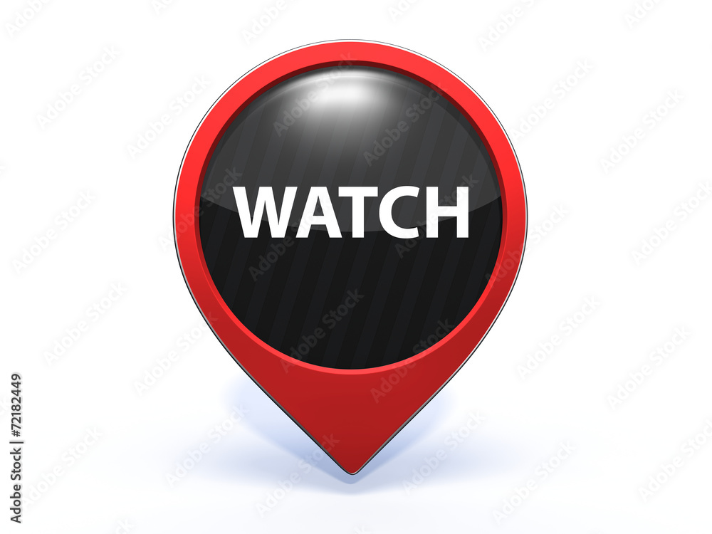 watch pointer icon on white background watch pointer icon on white background