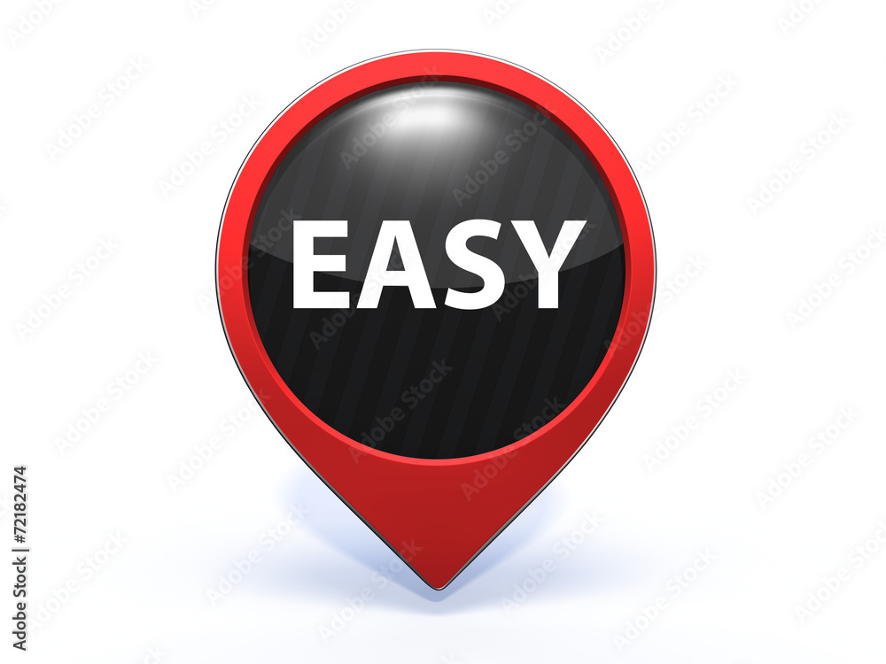 easy pointer icon on white background easy pointer icon on white background
