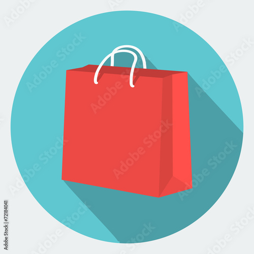 Vector shopping bag Icon