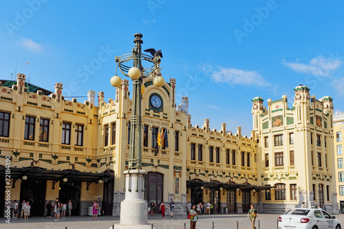 North Railways Station( Estació del nord) . September 10, 2014