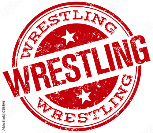 wrestling stamp