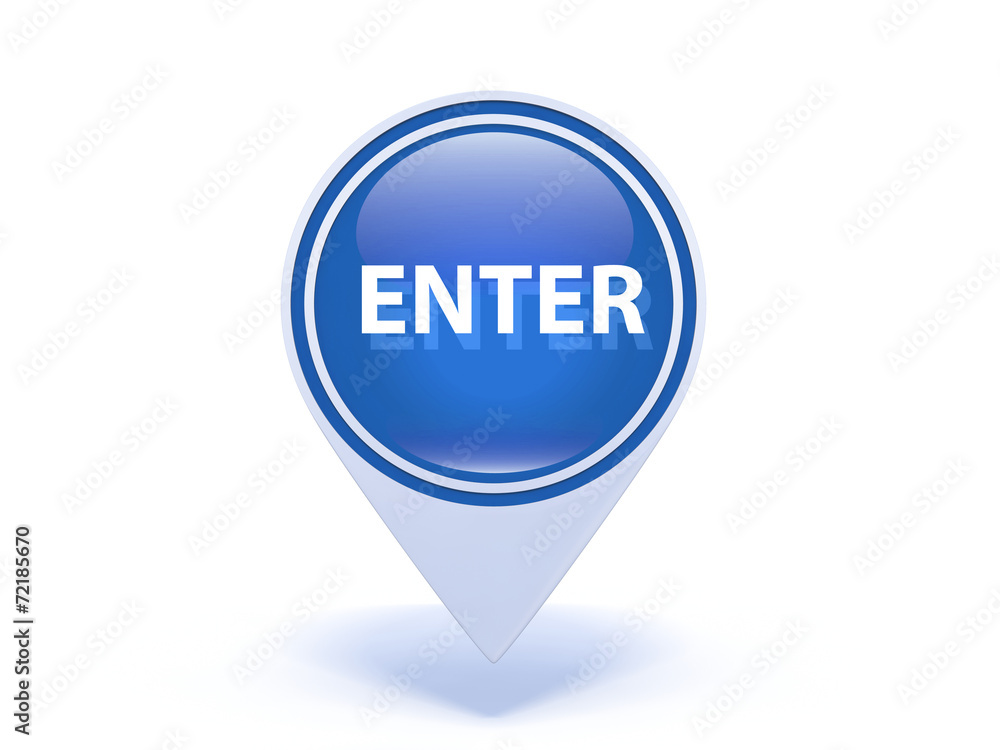 enter pointer icon on white background enter pointer icon on white background