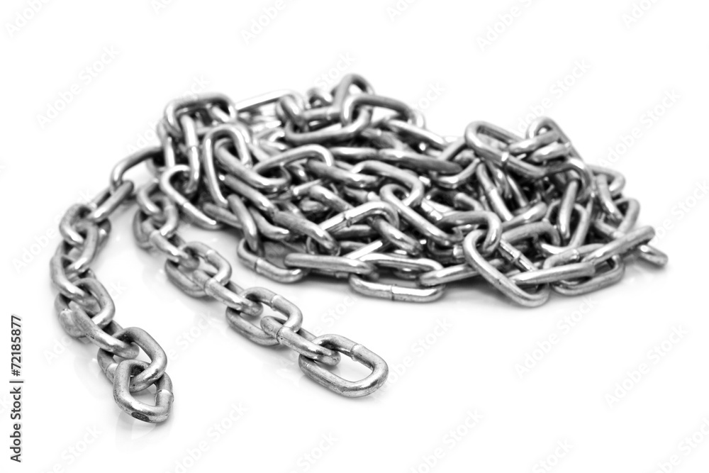 Obraz premium metallic chain