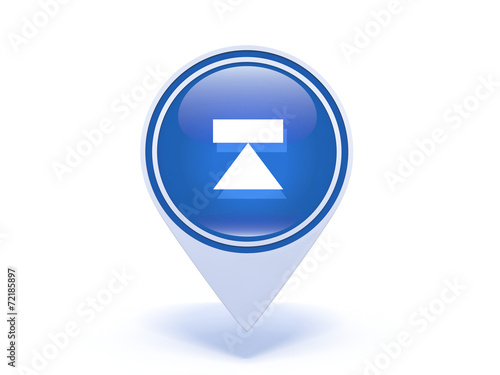 Free Download eject pointer icon on white background - GFXLoad