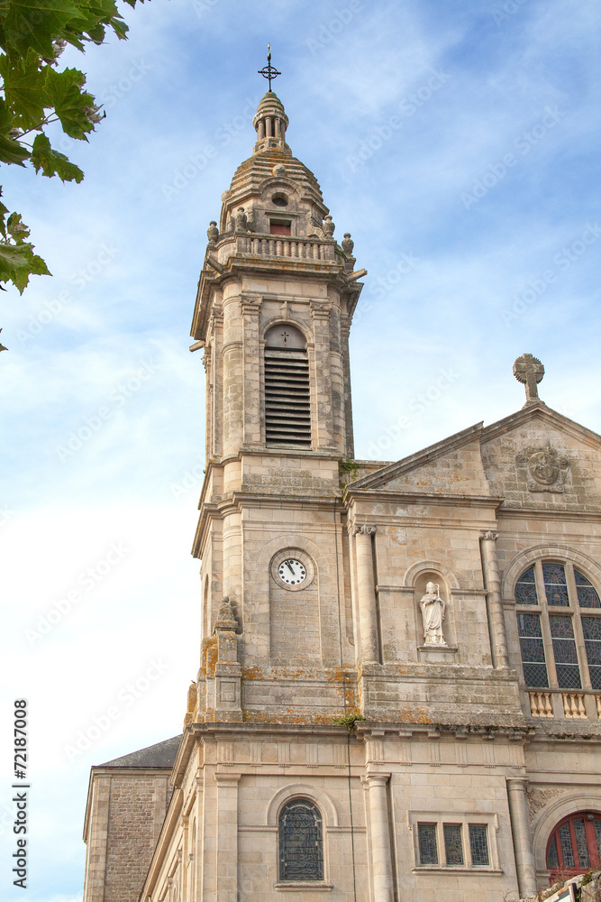 Eglise saint Joseph, Audierne, Bretagne, Finistère