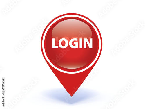 Free Download login pointer icon on white background - GFXLoad