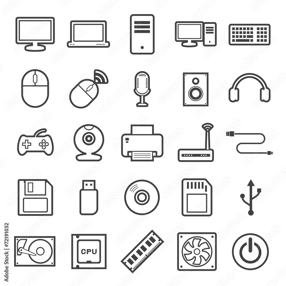 computer icon computer icon