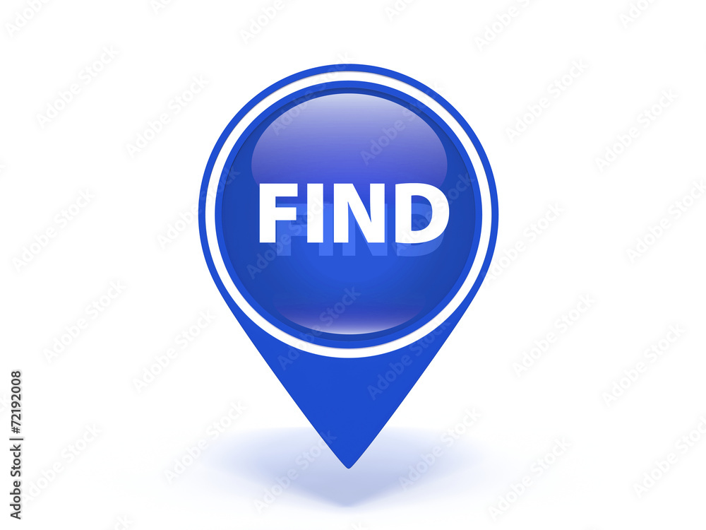 find pointer icon on white background find pointer icon on white background