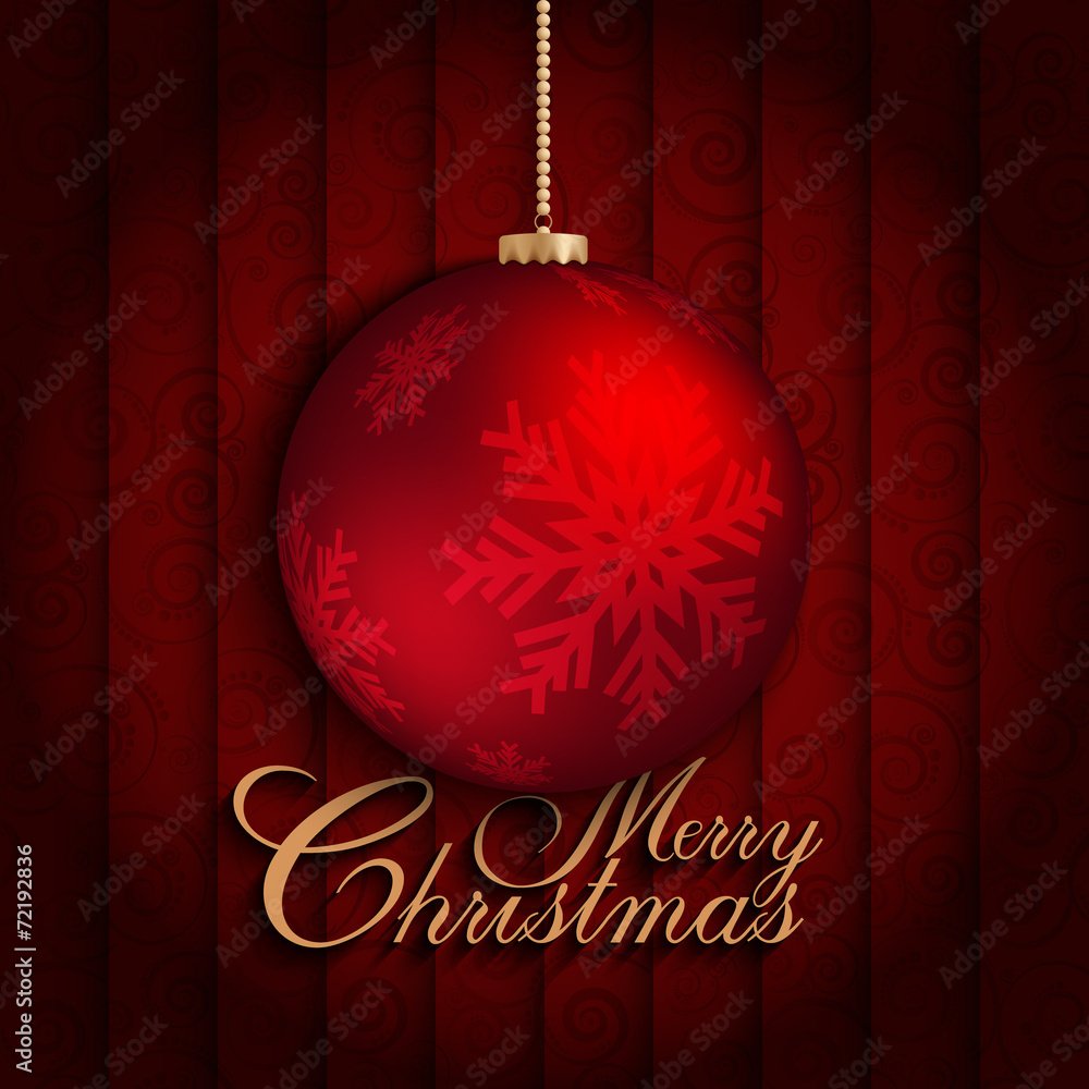 Christmas card design - vector template Christmas card design - vector template