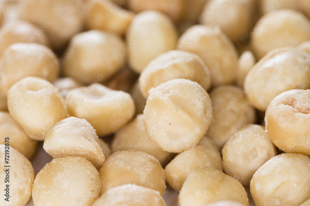 Macadamia nuts (background image) Macadamia nuts (background image)
