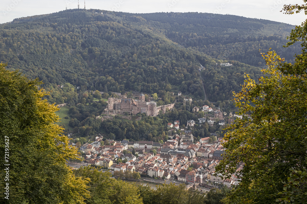 Fototapeta premium Heidelberg castle