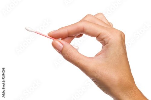 Dna test. Cotton swab. photo