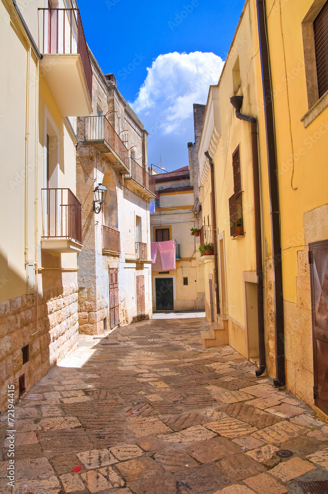 Alleyway. Altamura. Puglia. Italy.