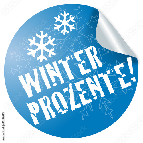 Winter Prozente ! Button, Icon